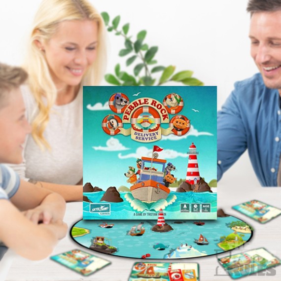 Pebble Rock Delivery Service Επιτραπέζια Παιχνίδια The Game Rules